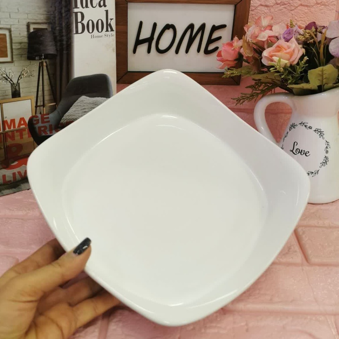 تابه سرامیکی مربع 