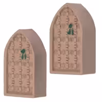 مهر مدل تربت کربلا طرح دخیل ضریح بسته 2 عددی