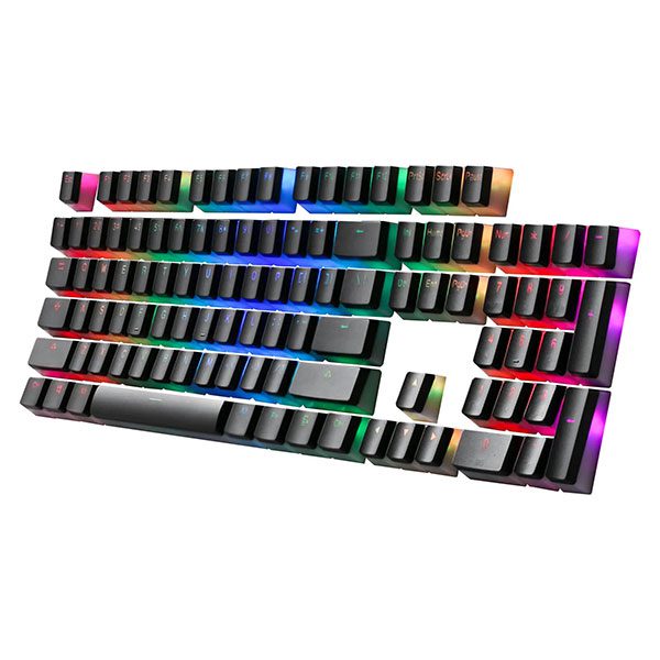 مجموعه کامل کلید کیبورد مکانیکال ردراگون مدل A130 BLACK - پردیس پازار