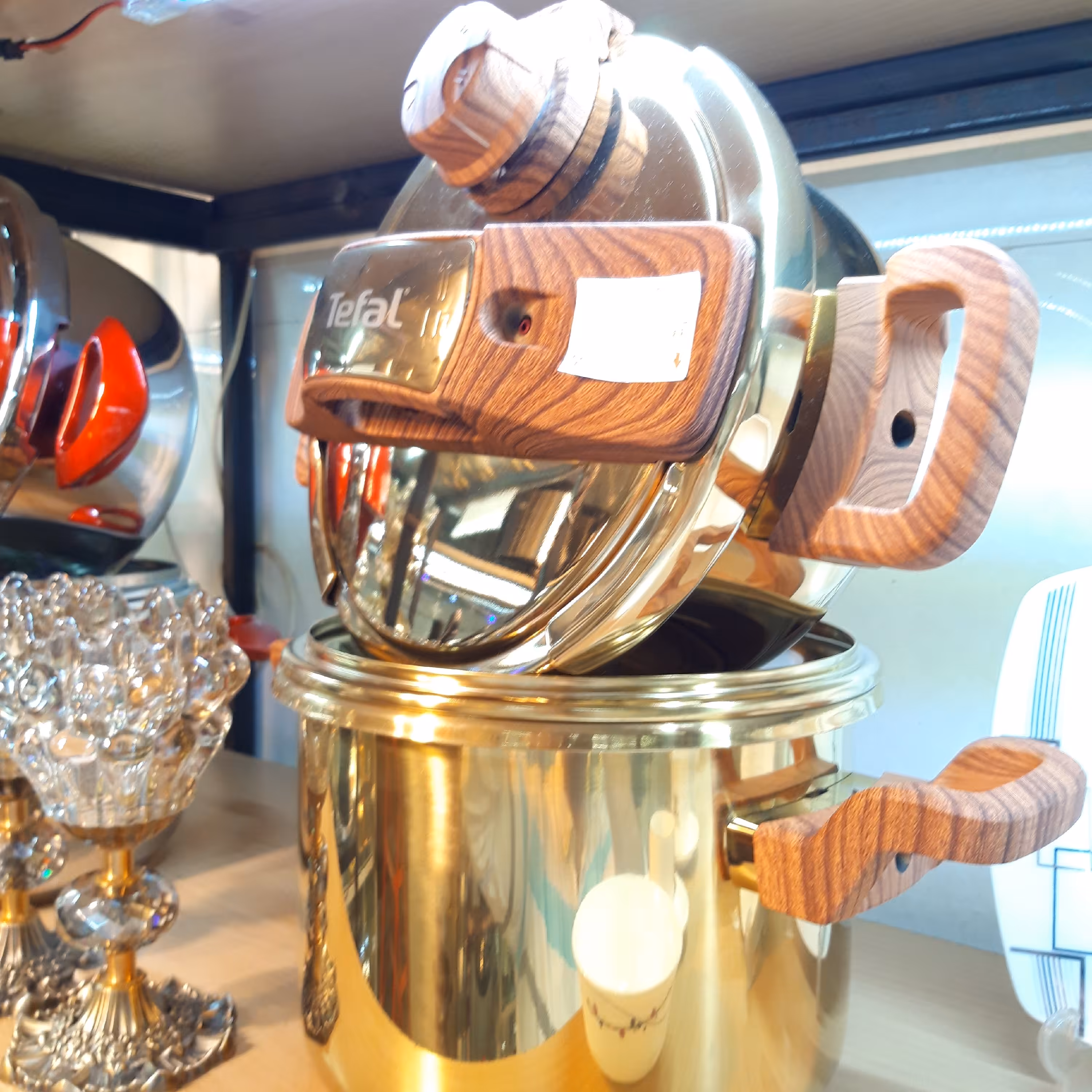 زودپز طلایی 2قلو تفال فرانسه