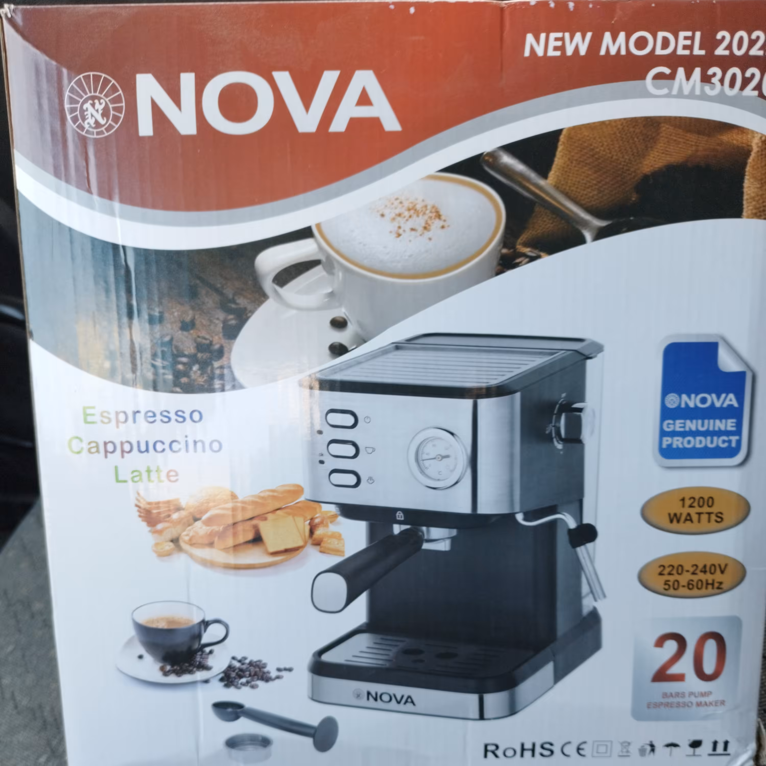 اسپرسو ساز نوا 20بار