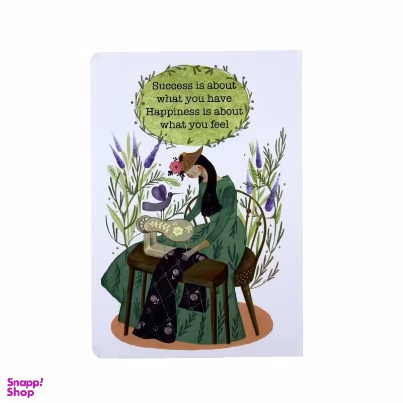 دفتر یادداشت دات نوت (Dot Note) مدل Women's life سایز A6 کد 2483