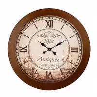 ساعت دیواری چوبی مدل کیتا آنتیک کد CKA 705 - (قطر 60 cm)