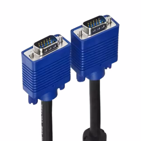 کابل VGA اچ پی ضخیم مدل 165 طول 1.5 متر