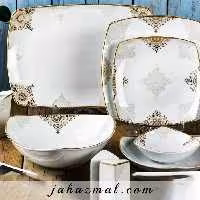 سرویس چینی پردیس طرح کریستین 30 پارچه کد 176