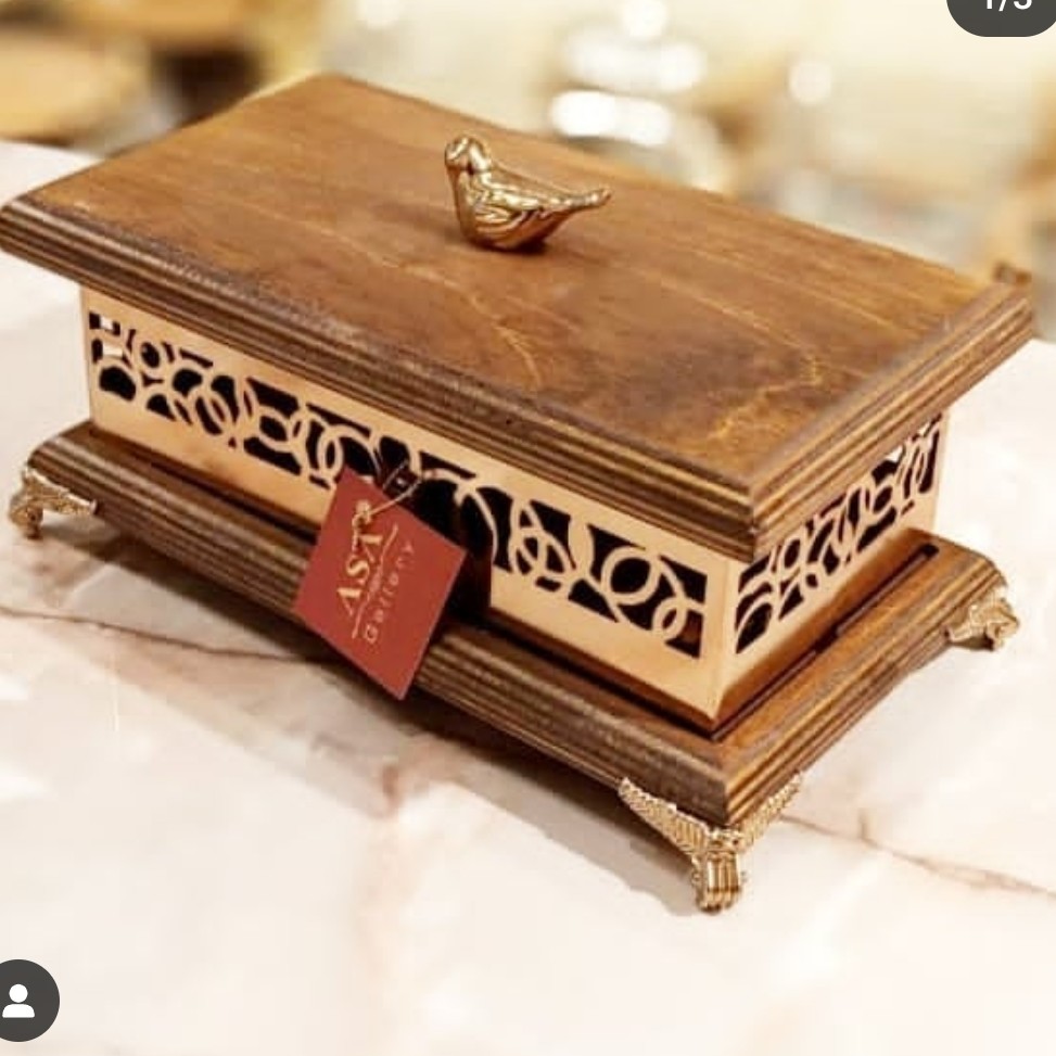 جا کارد و چنگال چوب و فلز (هزینه ارسال به عهده مشتری عزیز)