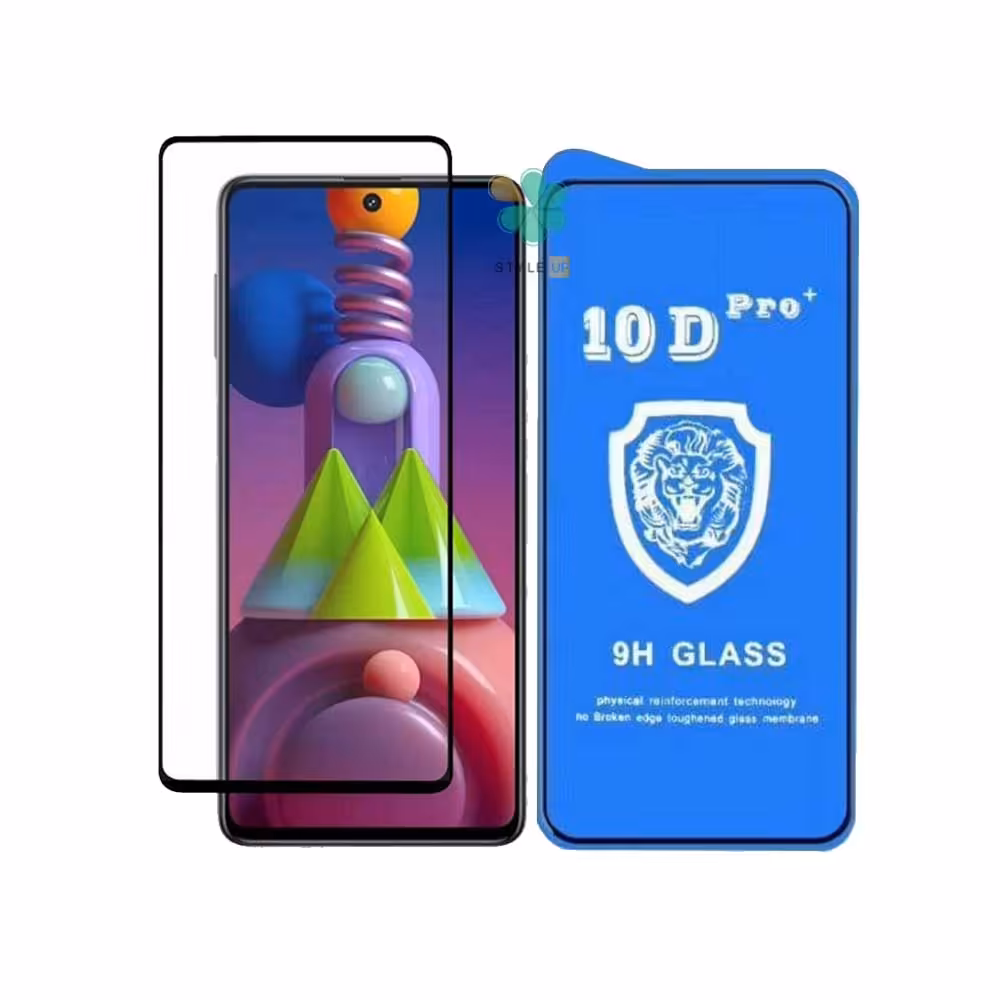 گلس تمام صفحه گوشی سامسونگ Galaxy M51 مدل 10D Pro