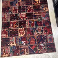 فرش دستباف چهل تیکه  150x2متر  ترکیبی از فرشهای همدان و جوشقان .... و چیدمان  زیبا 