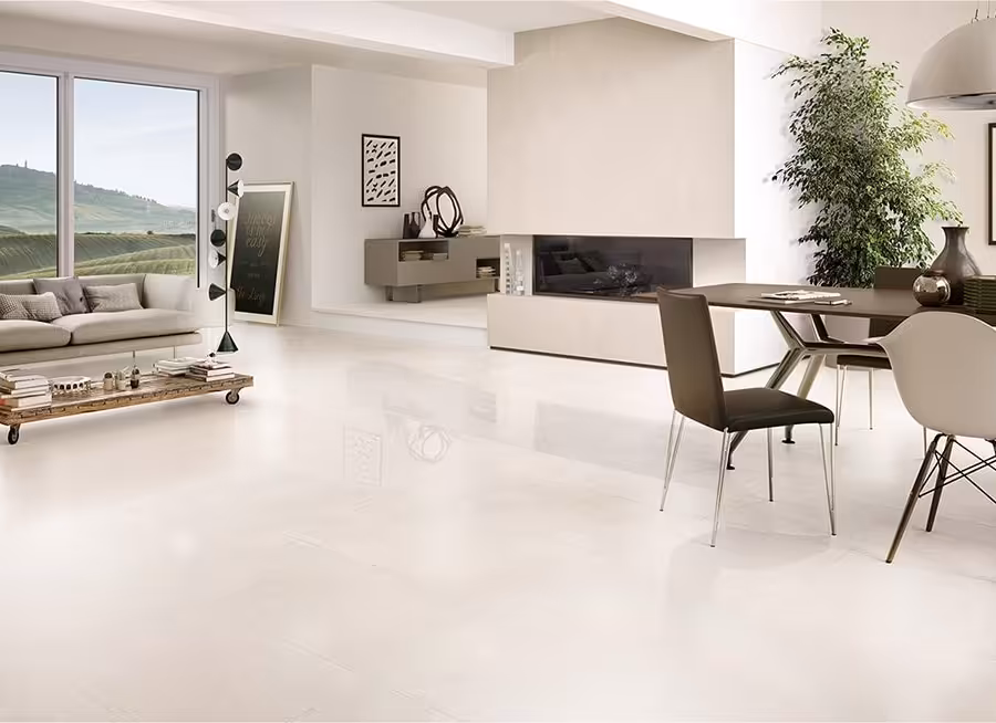 کاشی و سرامیک کف  هرمس مدل بروکلین استخوانی