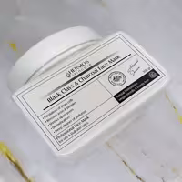 ماسک خاک رس سیاه و ذغال اکتیو هرموس 300 گرمی