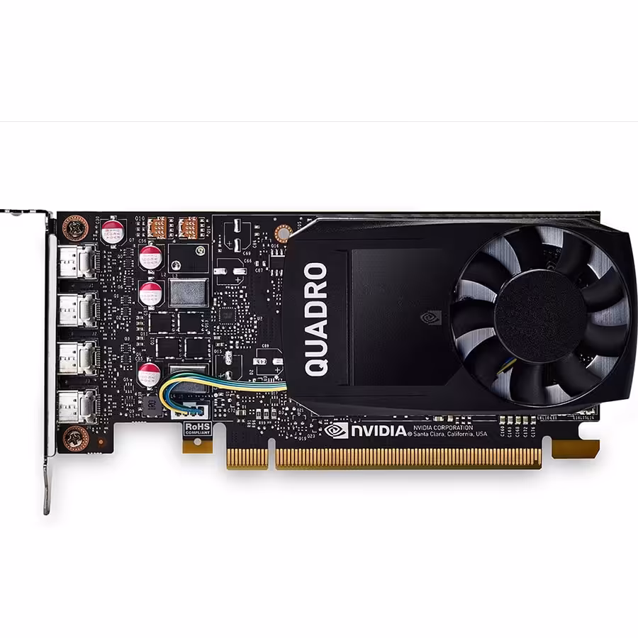 قیمت و خرید کارت گرافیک پی ان وای مدل NVIDIA Quadro P1000 4GB GDDR5 | یاس ارتباط