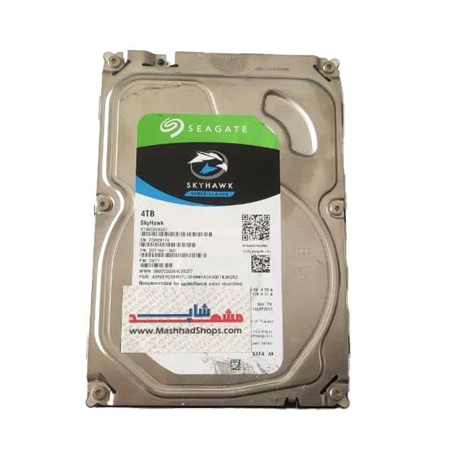 هارد دیسک اینترنال سیگیت اسکای هاوک 4 ترابایت دست دومInternal Hard Drive Seagate SkyHawk 4TB
