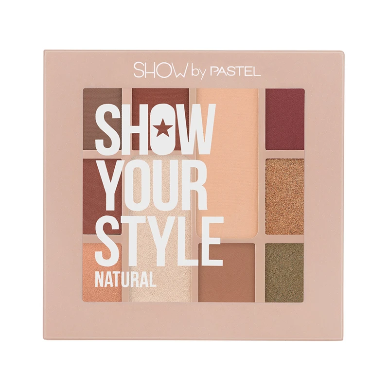 پالت سایه چشم 10 رنگ پاستل مدل Natural