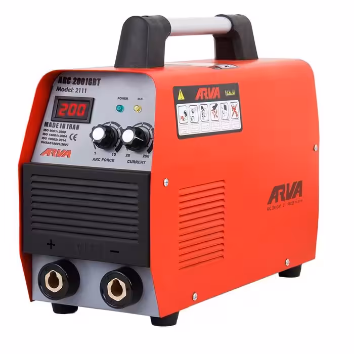 اینورتر جوشکاری 200 آمپر IGBT آروا مدل 2111 با 70 ماه گارانتی و ارسال رایگان