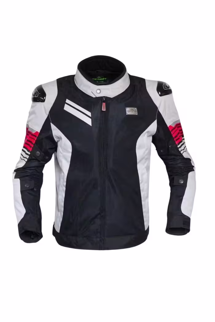کاپشن موتورسوار مردانه BENKIA KAITO 592 از روکش MISP MOTORCYCLE در تابستان محافظت شده BENKİA
