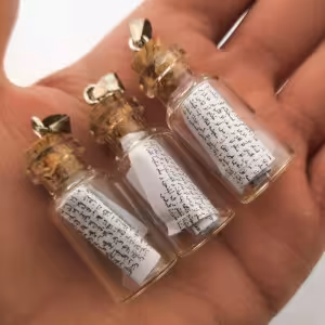 حرز امام جواد گردنبند کوارتز a240