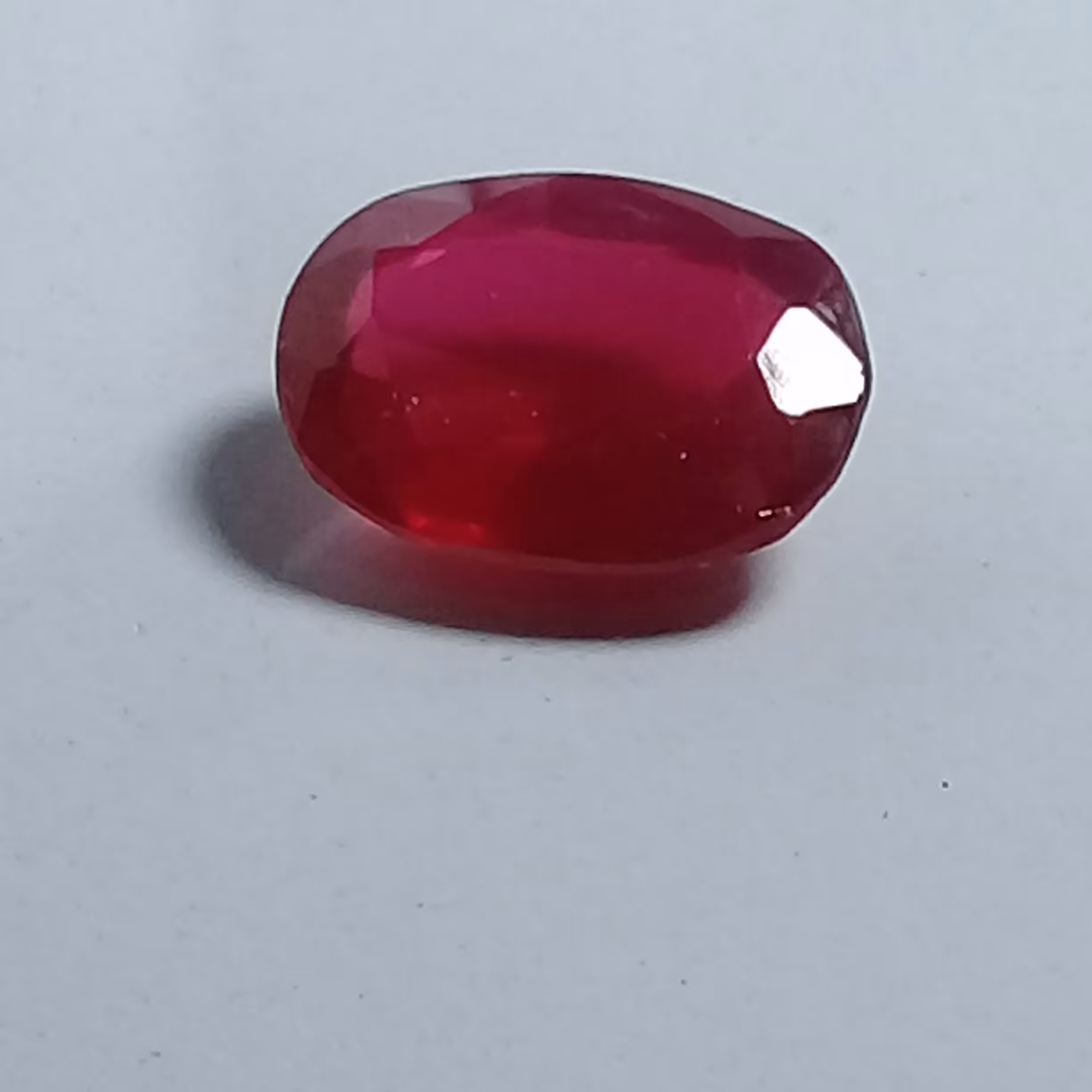 نگین  یاقوت آفریقایی طبیعی 11.15 قیراط ضریب 9