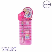 پک 4 عددی مداد پاکن  تراش  کد 321 شکرستان