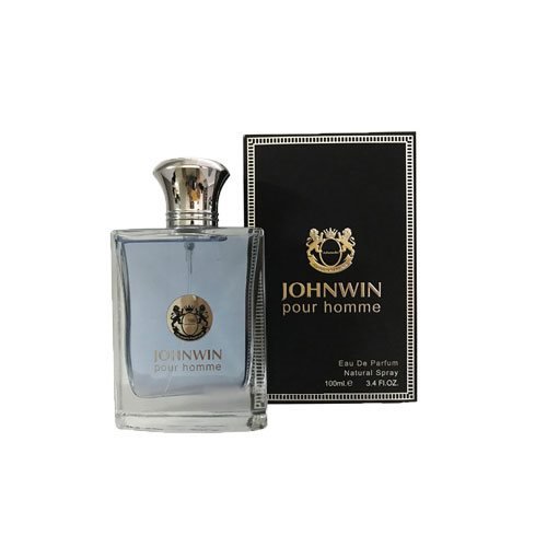 عطر ادکلن ورساچه پور هوم مردانه جانوین مدل پور هوم (Johnwin Versace Pour Homme) حجم 100 میل