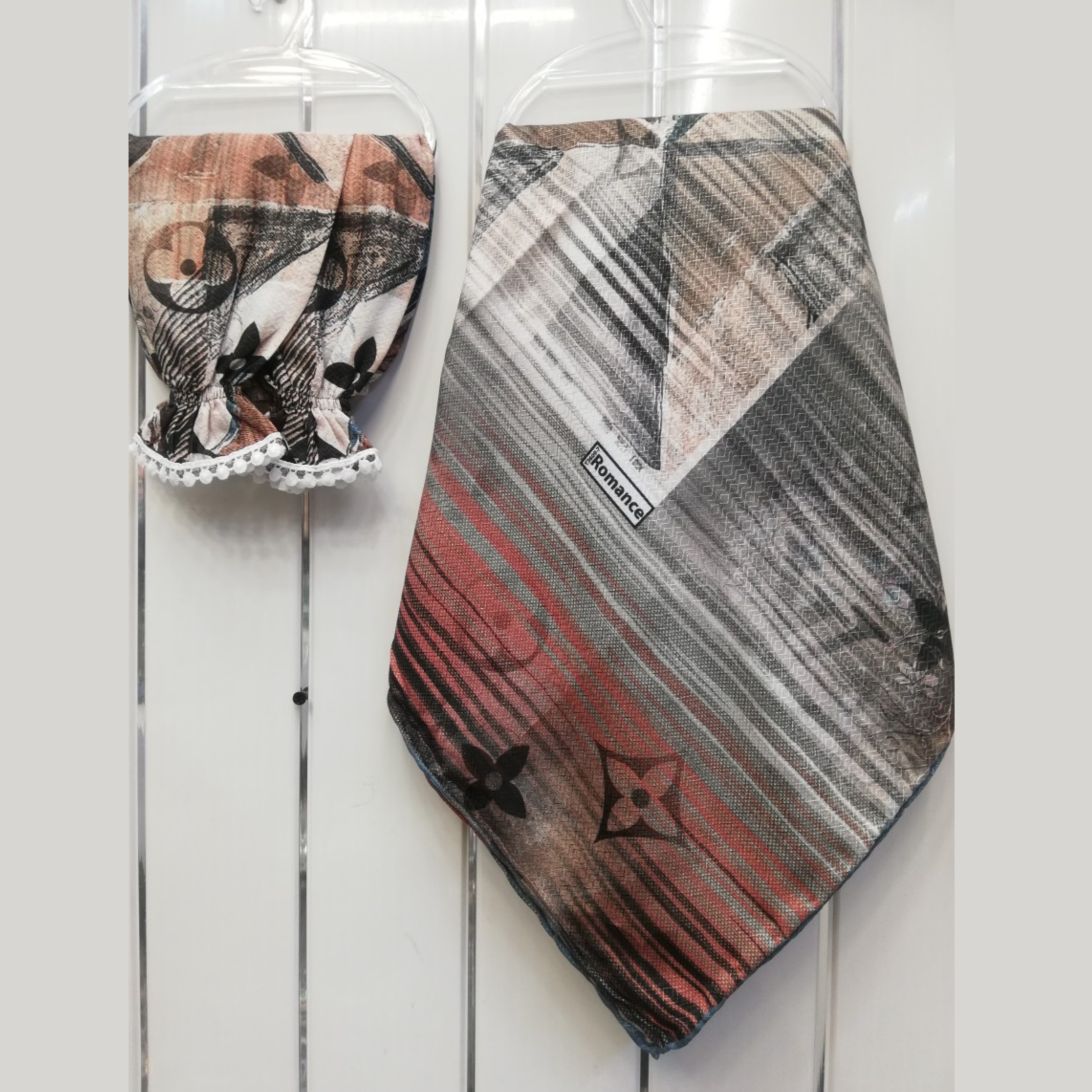 ست روسری و ساق دست بهاره