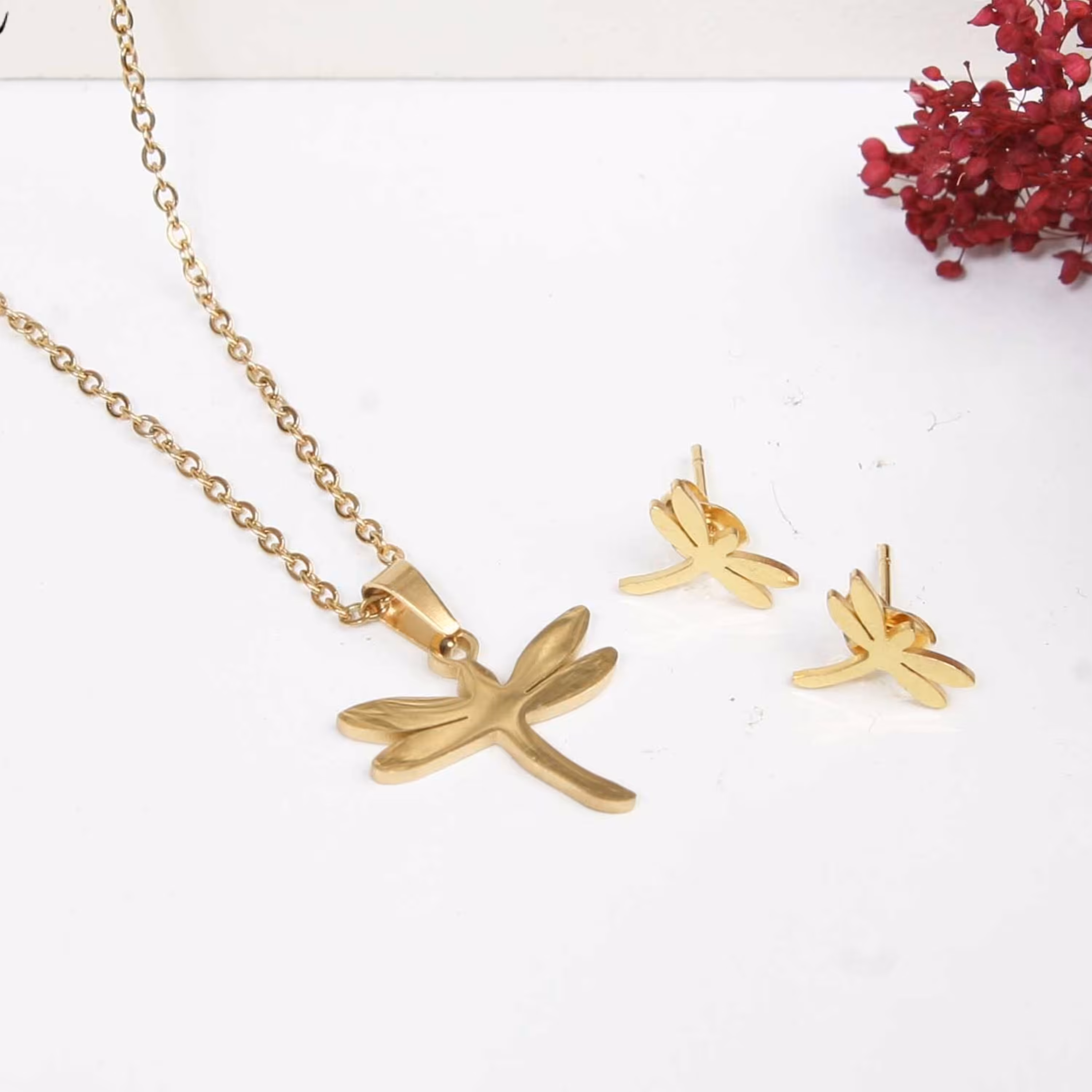 نیمست طرح سنجاقک ضدحساسیت رنگ ثابت کد5021