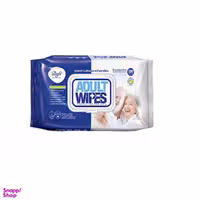 دستمال مرطوب دافی (Dafi) مدل پاک کننده بزرگسالان درب دار 100 برگ