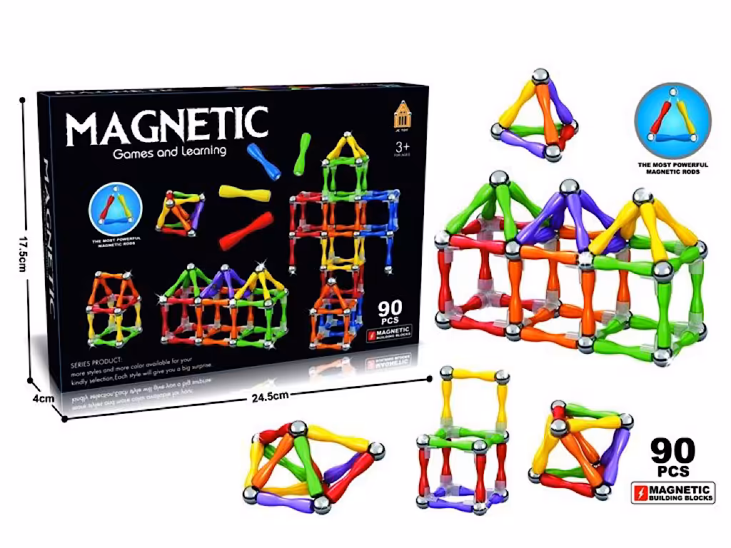 لگو مگ مغناطیسی 90 قطعه Magnetic