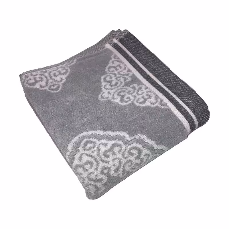 حوله نیم حمام ماندگار طرح کلاسیک سایز  130 × 70