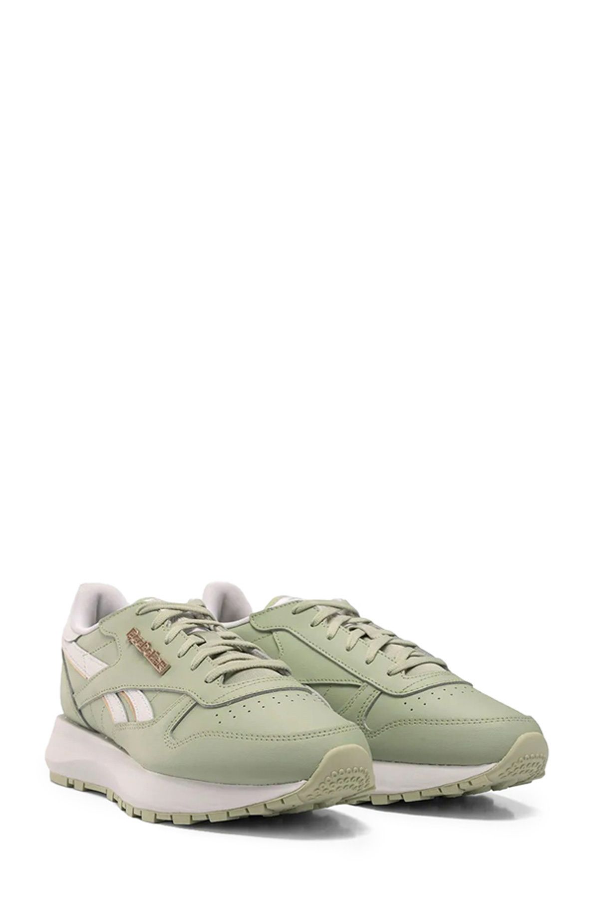 اسنیکر سبز زنانه کفش ورزشی چرمی SP Reebok