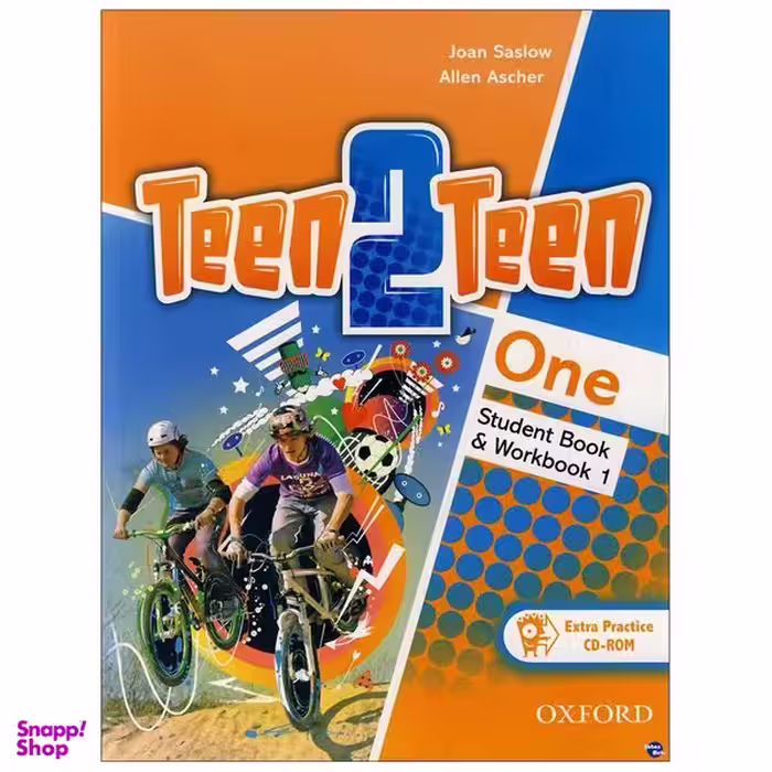 کتاب teen2teen one اثر JOAN SASLOW and ALLEN ASCHER انتشارات زبان مهر