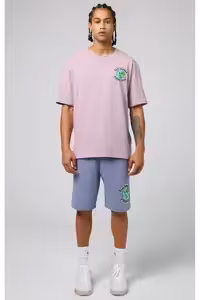 شلوارک و برمودا بنفش مردانه های طولانی اورجینال Champion