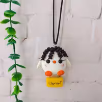 آویزماشین جوجه سفید | amazonchi