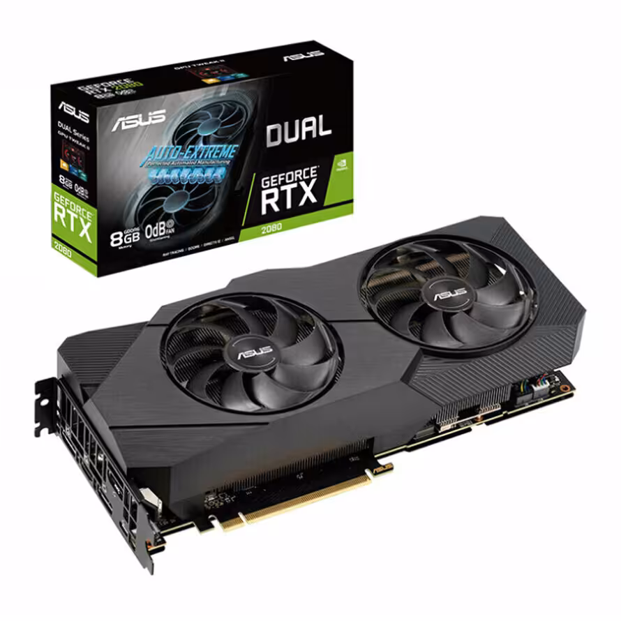 کارت گرافیک ایسوس DUAL RTX2080 8G EVO