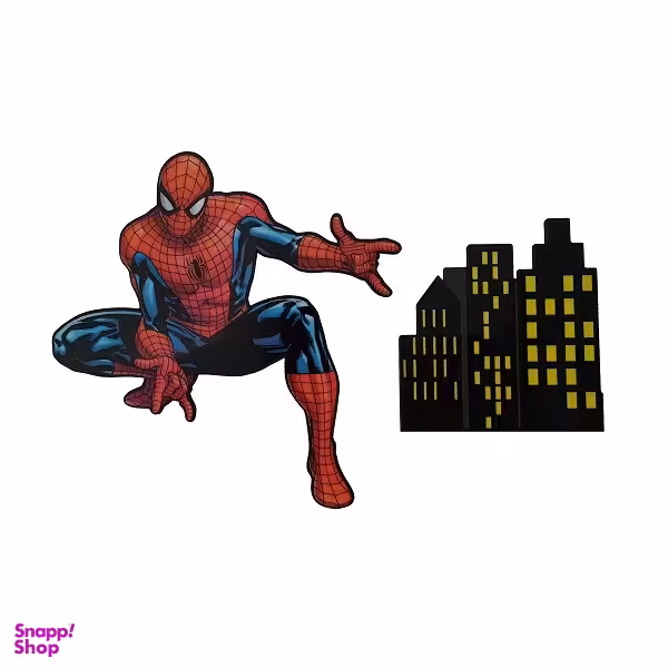 تاپر تزئین کیک بهگز مدل مرد عنکبوتی مجموعه 2 عددی