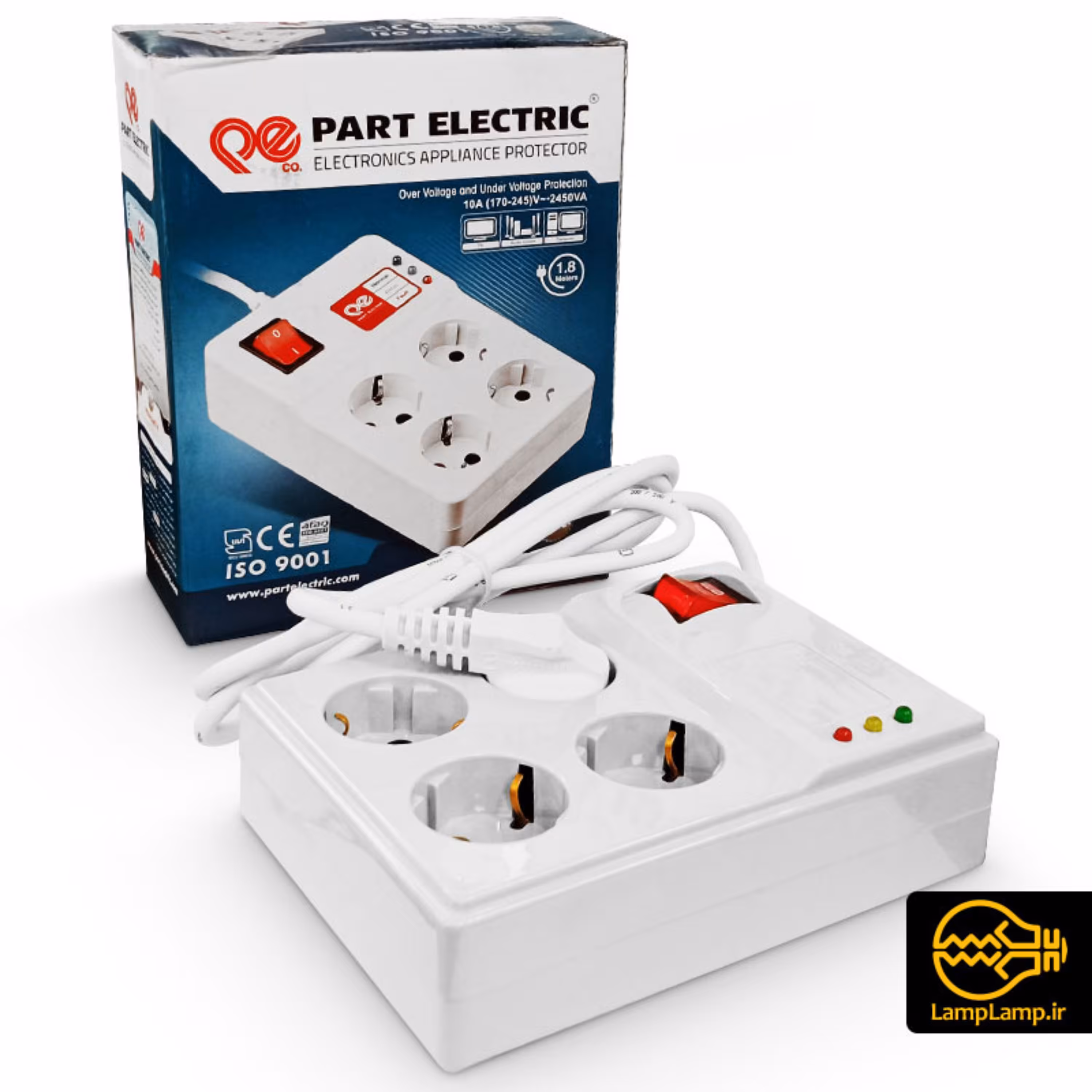 محافظ کامپیوترمغزی سرامیک( پارت الکتریک)با کابل 180 سانتی مترکد2206