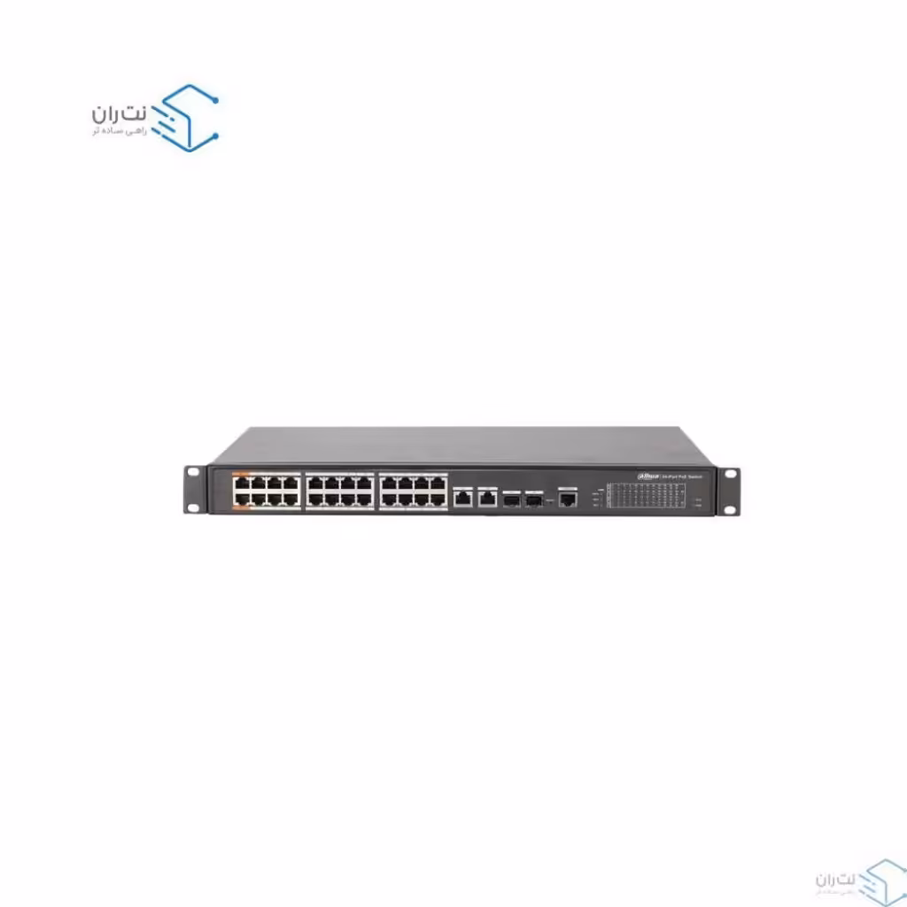 قیمت و خرید سوییچ شبکه 24 پورت داهوا مدل DH-PFS4226-24ET-240 | نت ران
