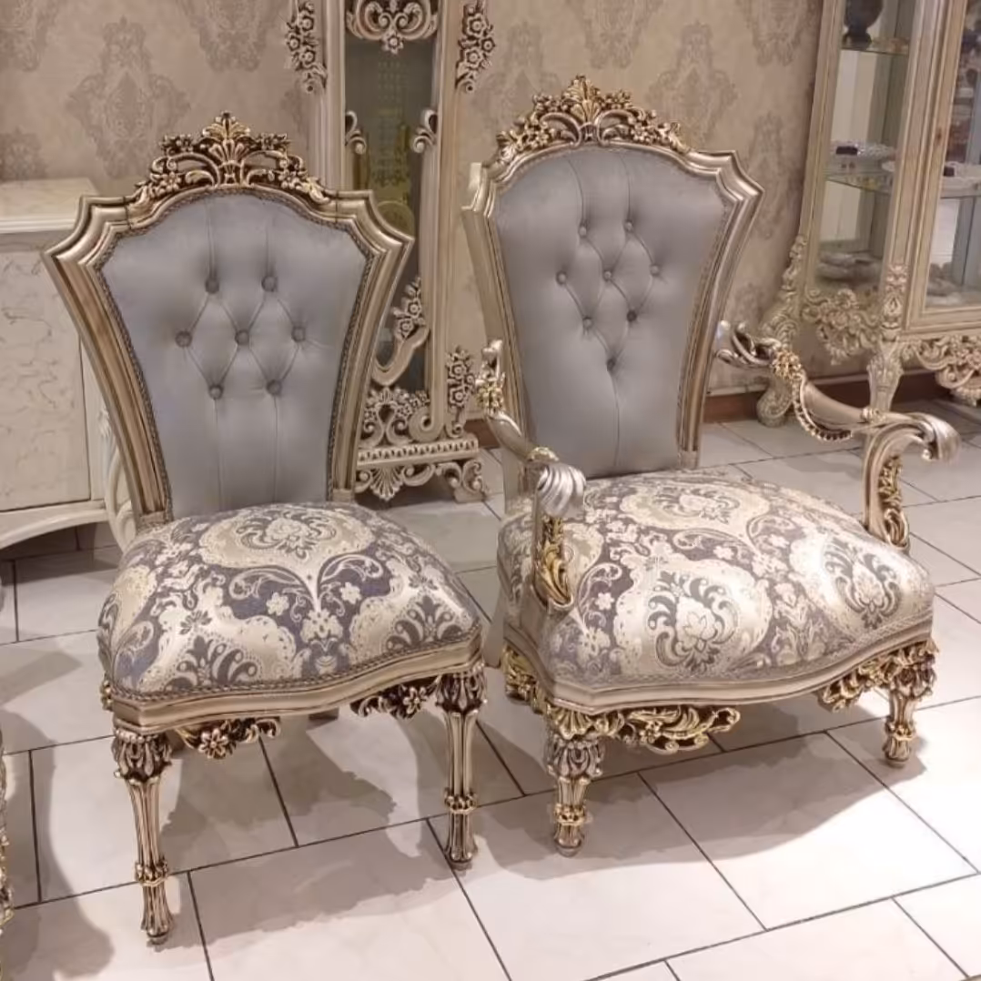 مبل سلطنتی کلاسیک مدل آبشاری ارسال بصورت  پس کرایه
