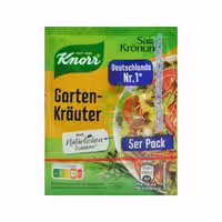 پودر سالاد فیکس سبزیجات باغچه ای با سیر 5 عدد کنور - knorr