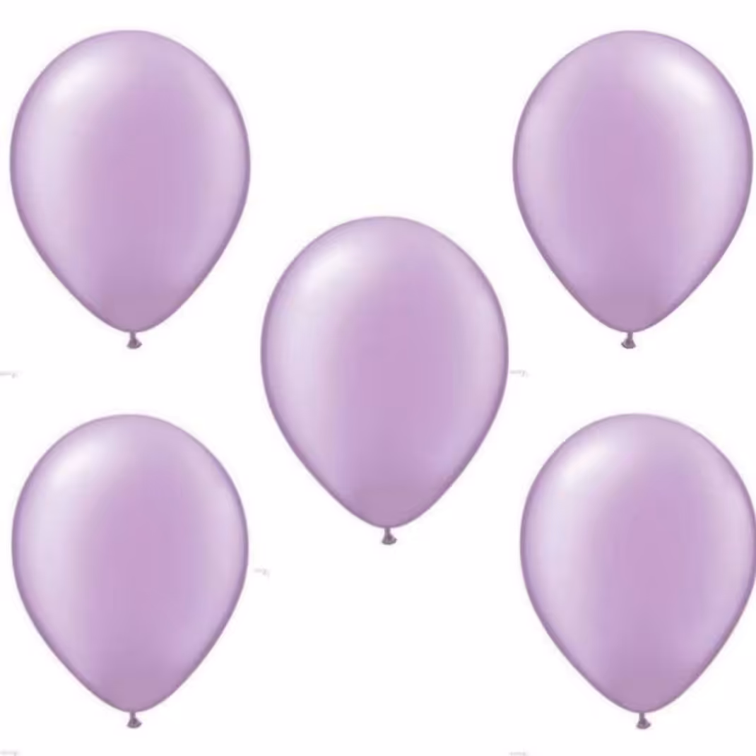 بادکنک بنفش 6 اینچ مجموعه 5عددی