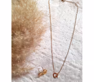 نیم ست استیل قلب و ستاره زنانه و دخترانه