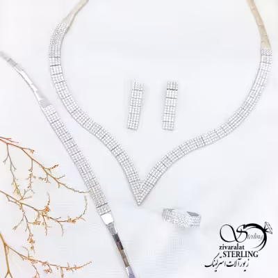 سرویس نقره عیار925 مجلسی کد 11970