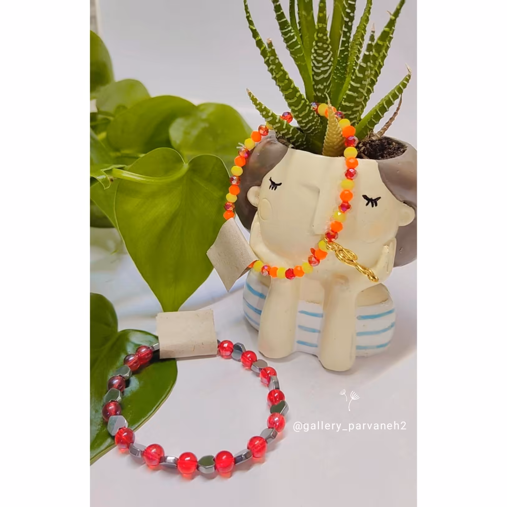 دستبند دخترانه و زنانه 2عددی مدل 4