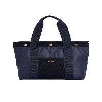 کیف شانه ای آبی زنانه هالی NY91 سرمه‌ای Barbour