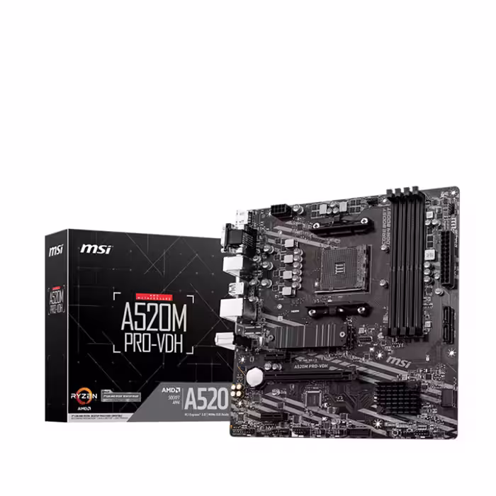 مادربرد ام اس آی مدل A520M PRO-VDH سوکت AM4