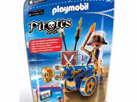 PLAYMOBIL Pirates - Blue App cannon with pirates كد6164