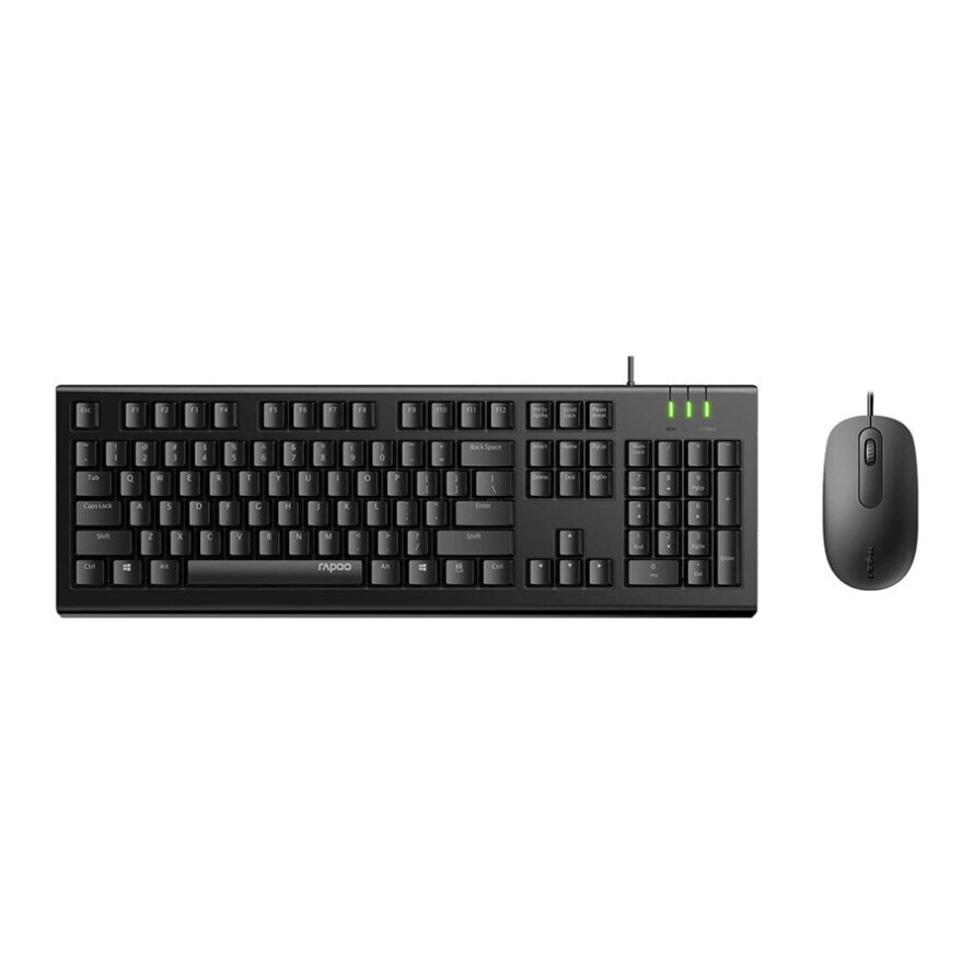 کیبورد و موس رپو X120Pro Black