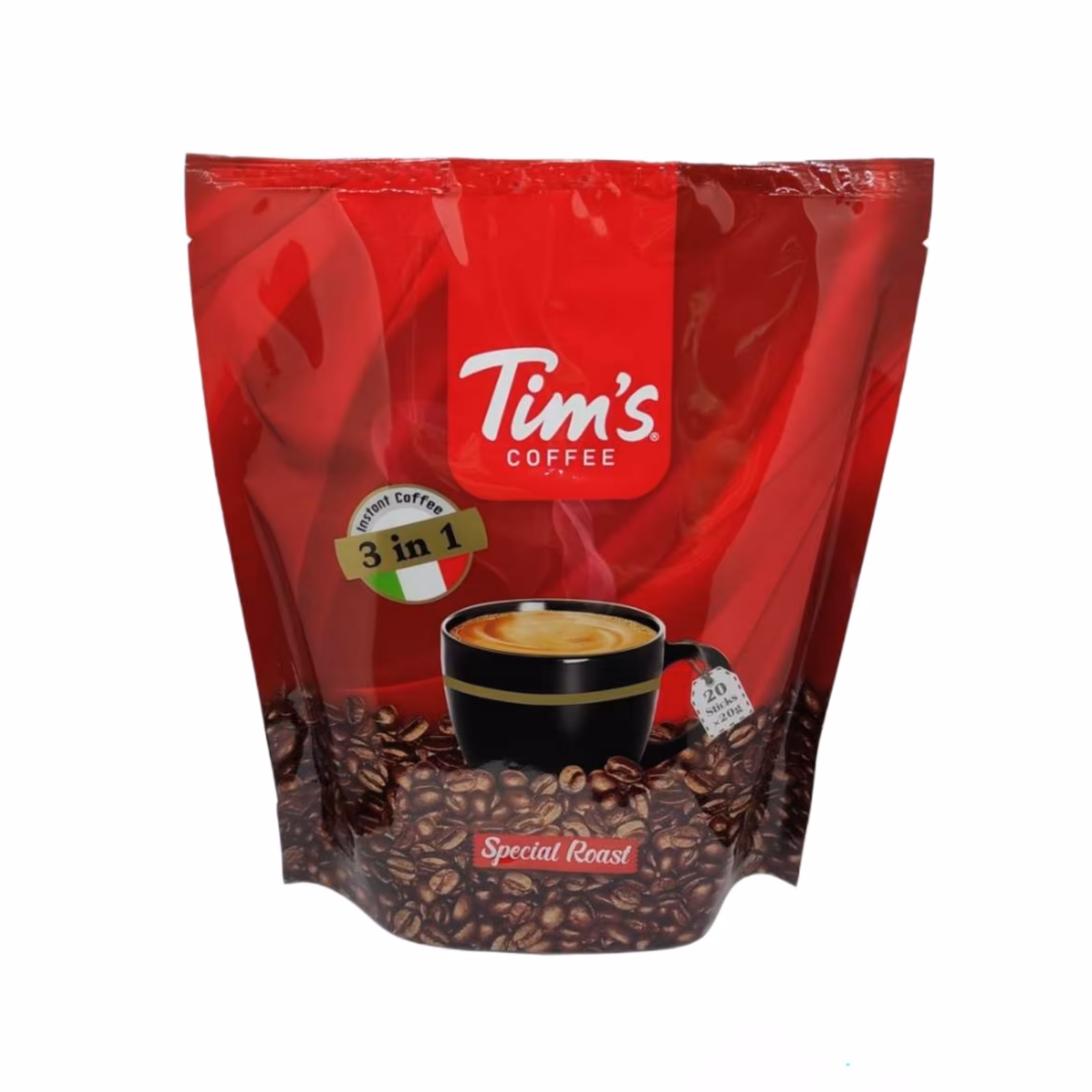 قهوه فوری نسکافه کافی میکس 3در1 تیمز بسته 20 عددی