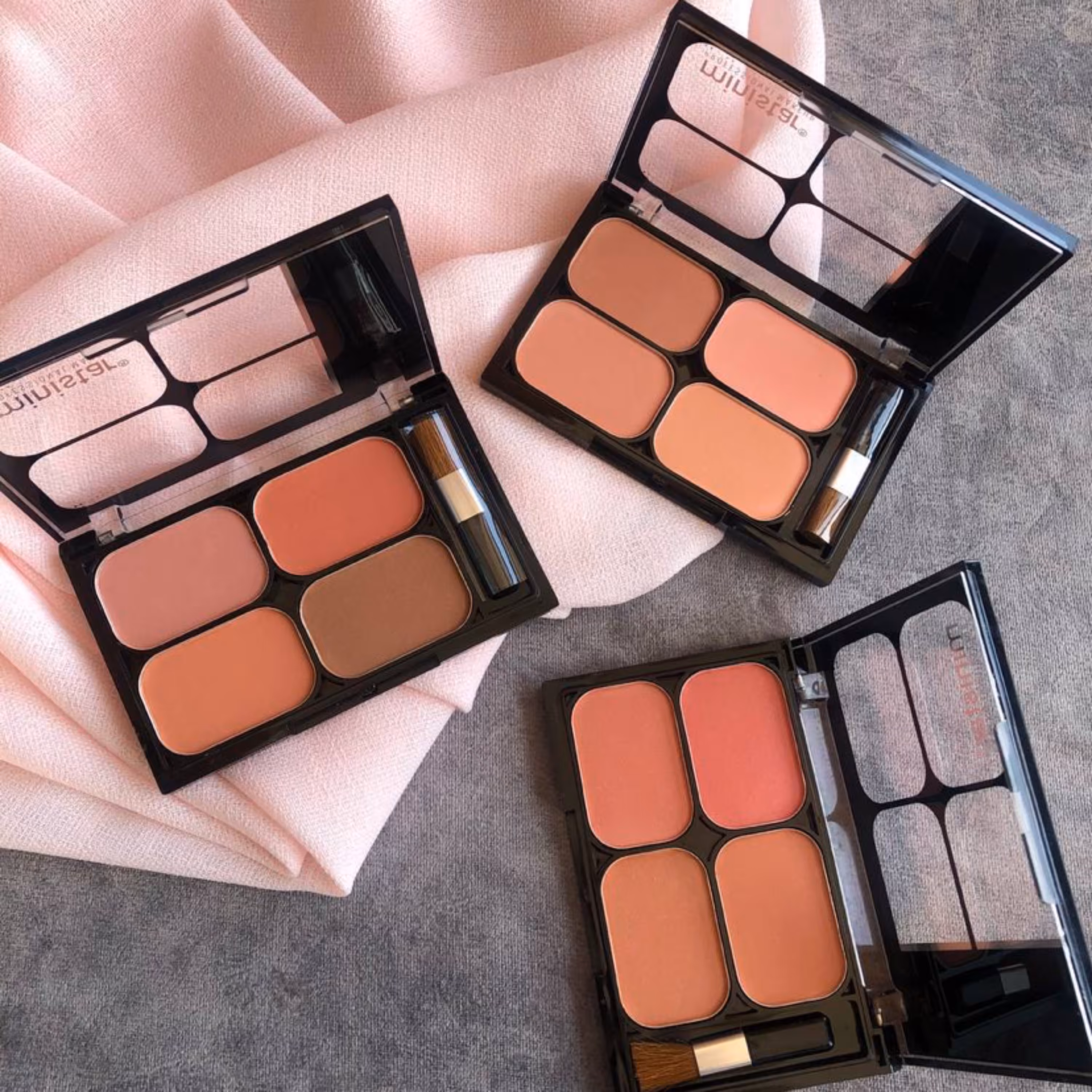 رژگونه 4 تایی برس دار مینی استار