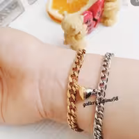 دستبند ست با قلب مگنتی