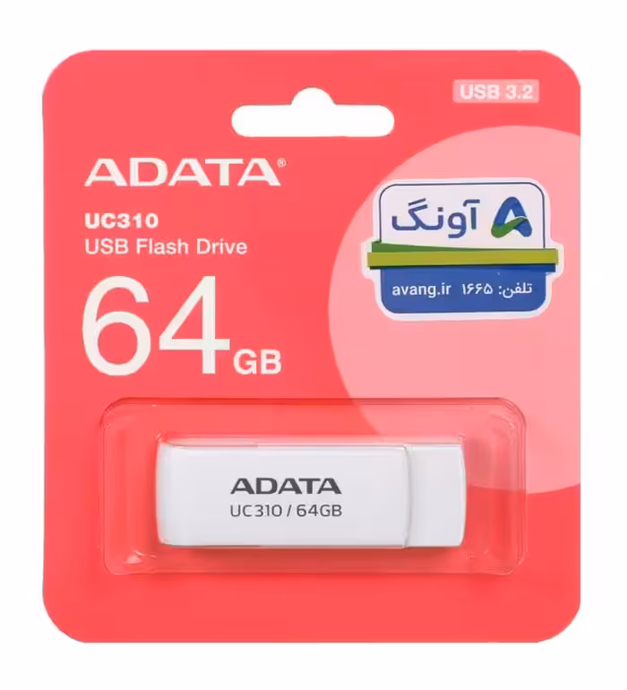 فلش مموری ای دیتا مدل UC310 USB 3.2 ظرفیت 64 گیگابایت